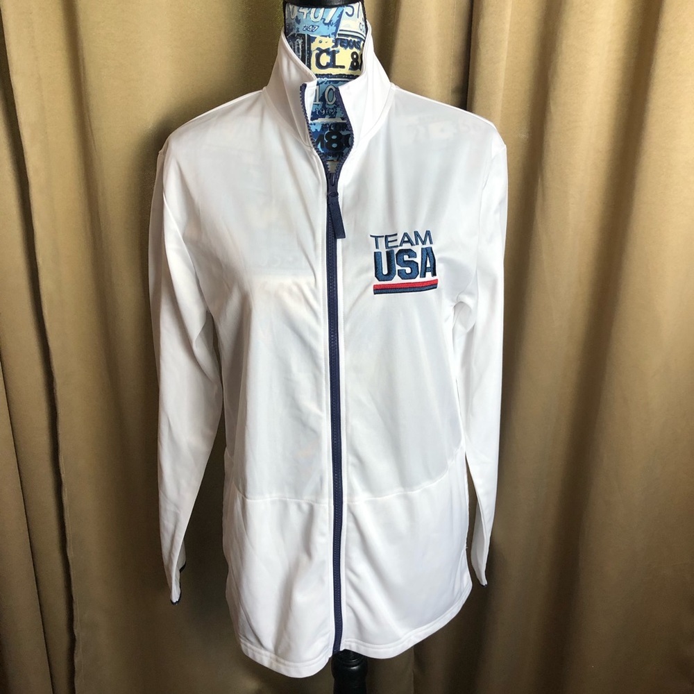 Team USA Olympic Zip Front Jacket